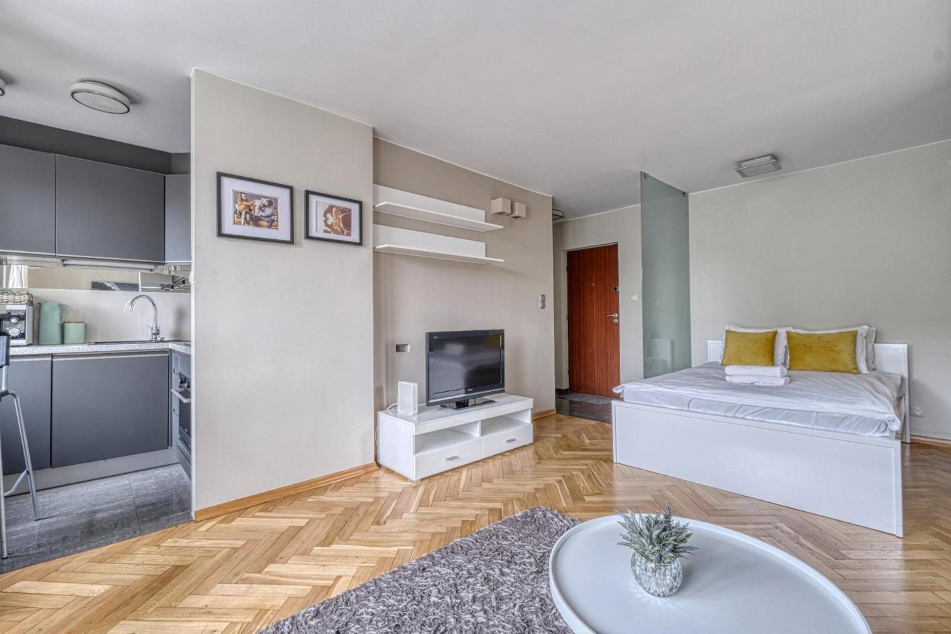 Plater Residence Apartments 华沙 客房 照片